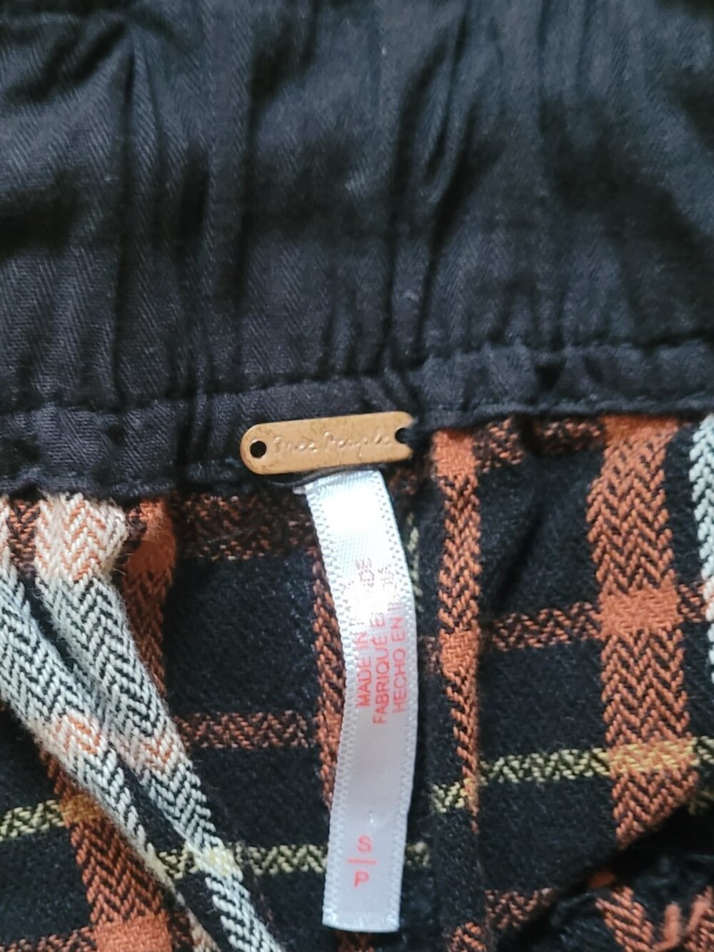 Free People Plaid Tahiti - Picture 7 of 8